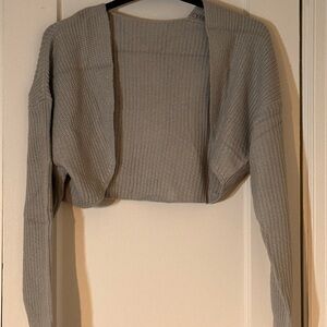 Kohl's Light Gray Women's Shrug
